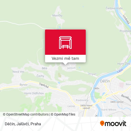 Děčín, Jalůvčí mapa