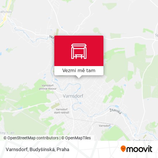 Varnsdorf, Budyšínská mapa