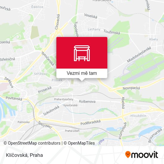Klíčovská mapa