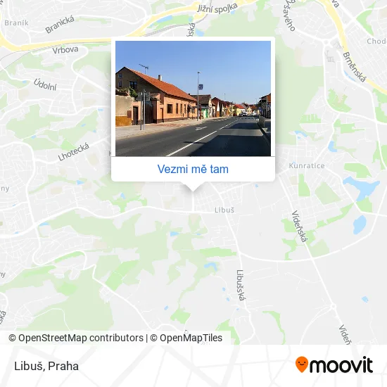Libuš mapa