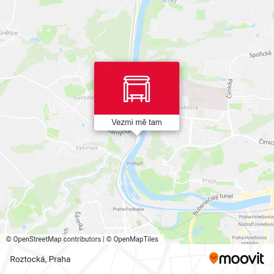 Roztocká mapa