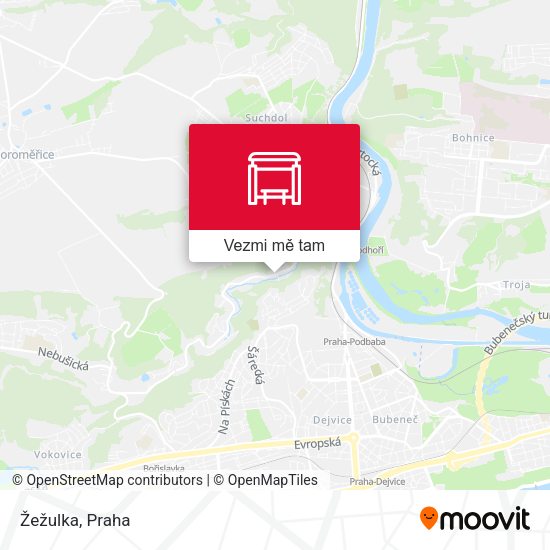 Žežulka mapa