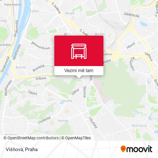 Višňová (A) mapa