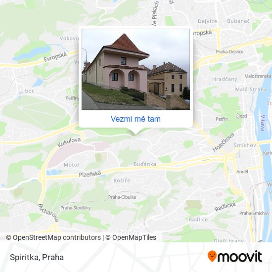 Spiritka (B) mapa