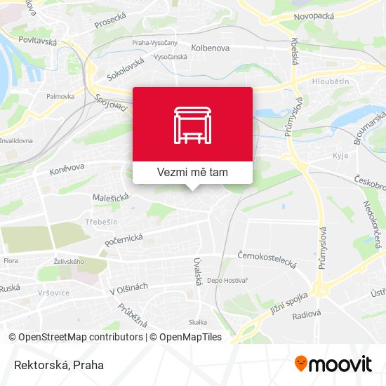 Rektorská (A) mapa