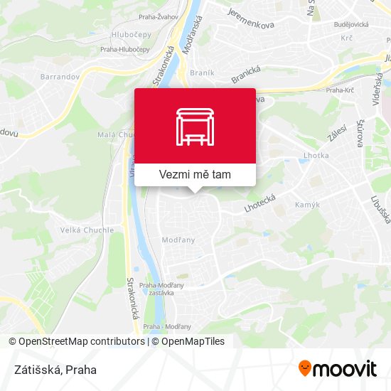 Zátišská mapa
