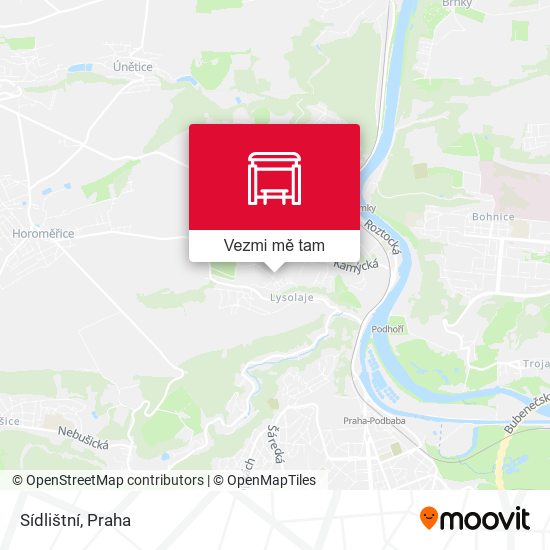 Sídlištní mapa