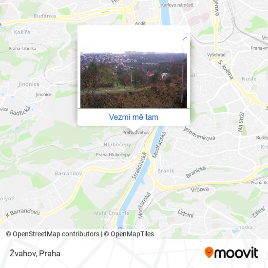 Žvahov mapa