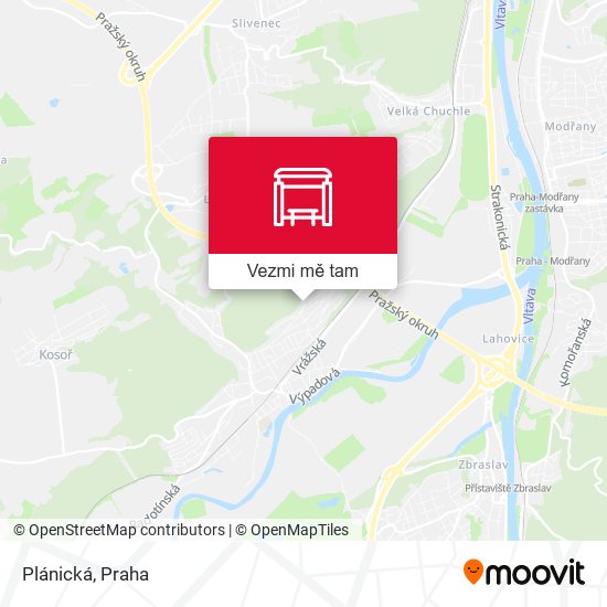 Plánická mapa