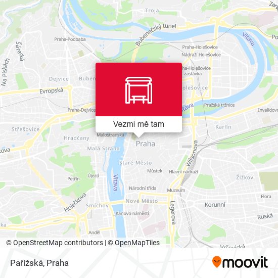 Pařížská mapa