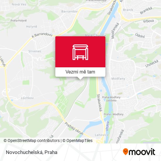 Novochuchelská mapa