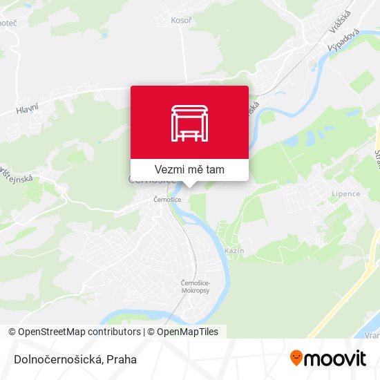 Dolnočernošická mapa