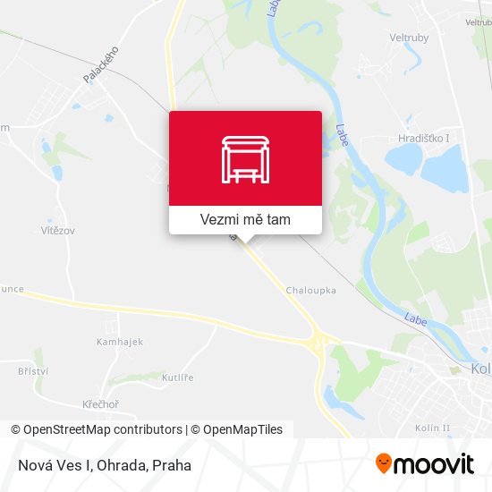 Nová Ves I, Ohrada mapa