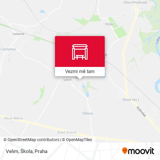 Velim, Škola mapa