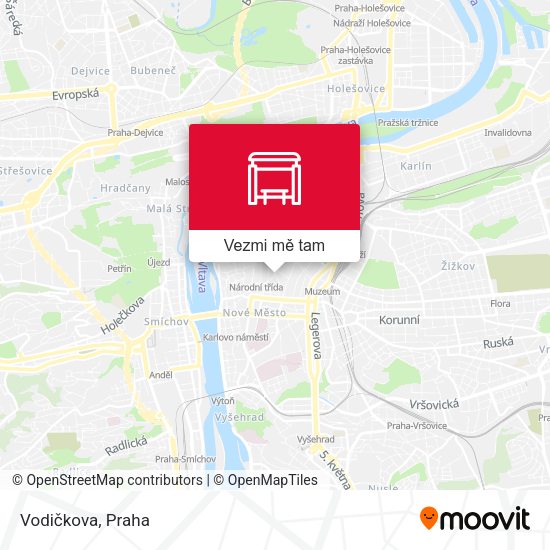 Vodičkova mapa