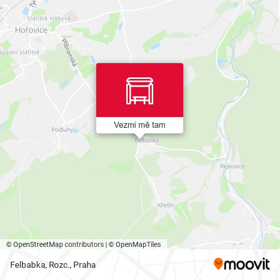 Felbabka, Rozc. mapa