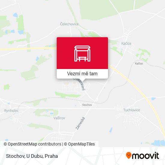 Stochov, U Dubu mapa