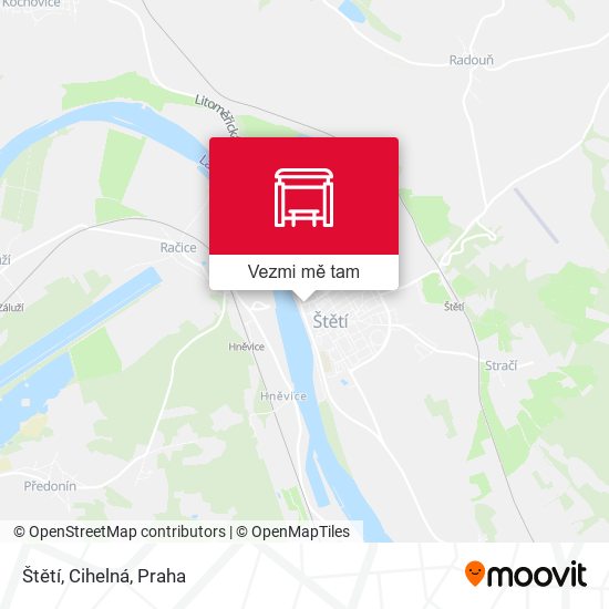 Štětí, Cihelná mapa
