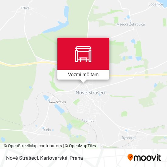Nové Strašecí, Karlovarská mapa