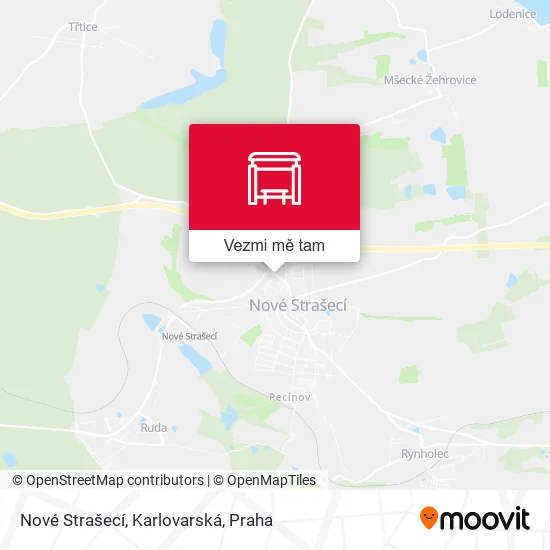 Nové Strašecí, Karlovarská mapa