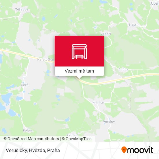 Verušičky, Hvězda mapa