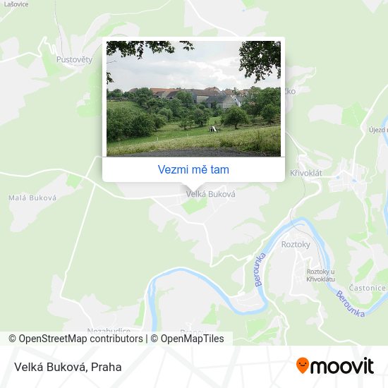 Velká Buková mapa
