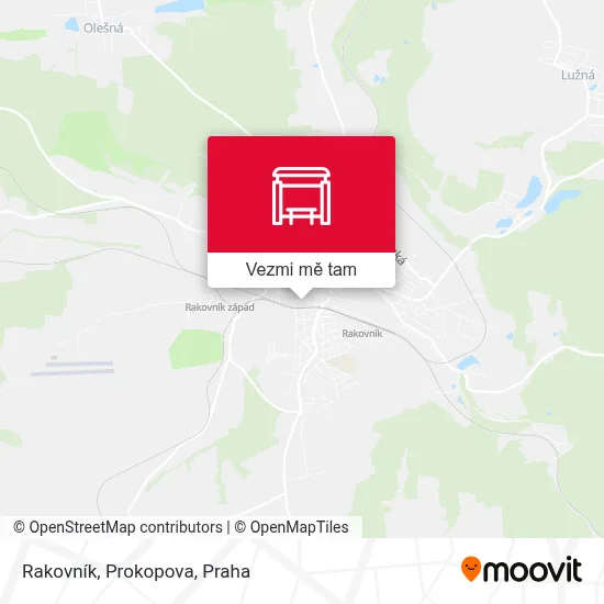 Rakovník, Prokopova mapa