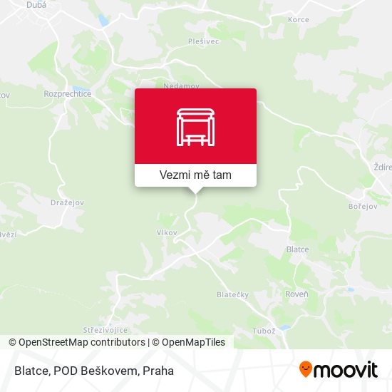 Blatce, POD Beškovem (1) mapa