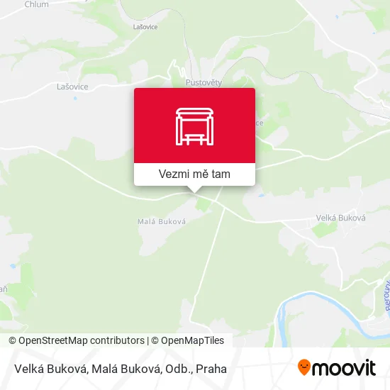 Velká Buková, Malá Buková, Odb. mapa