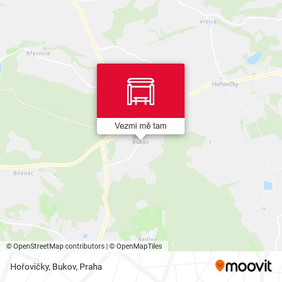 Hořovičky, Bukov mapa