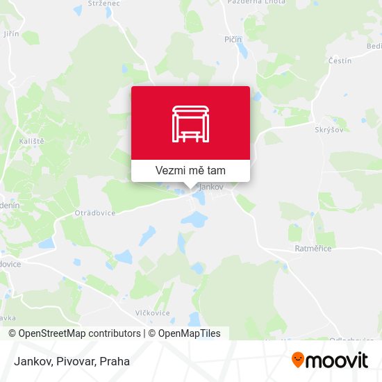 Jankov, Pivovar mapa