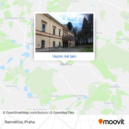 Ratměřice mapa
