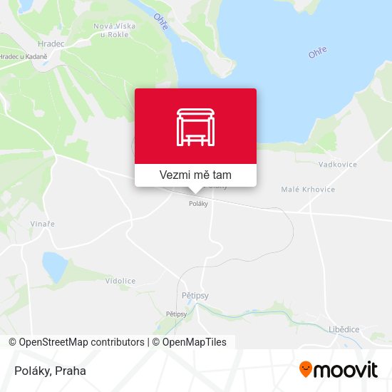 Poláky mapa