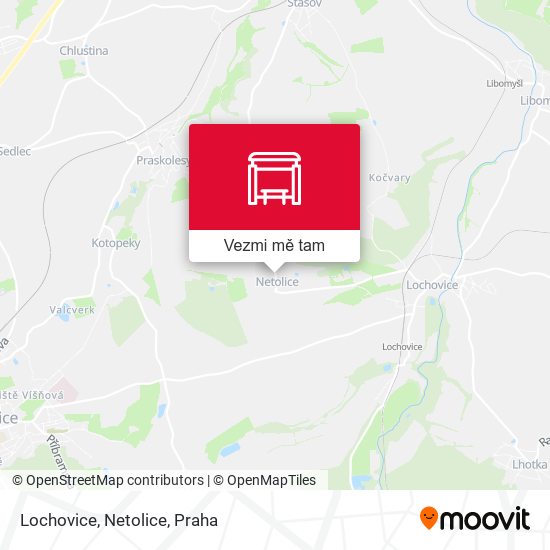 Lochovice, Netolice mapa