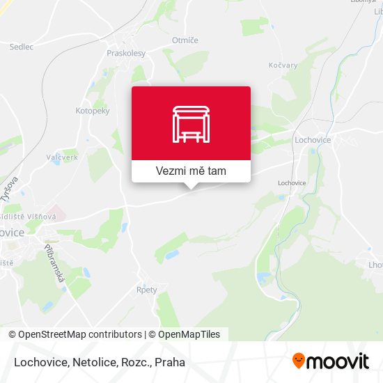 Lochovice, Netolice, Rozc. mapa