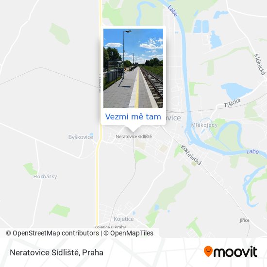 Neratovice Sídliště mapa