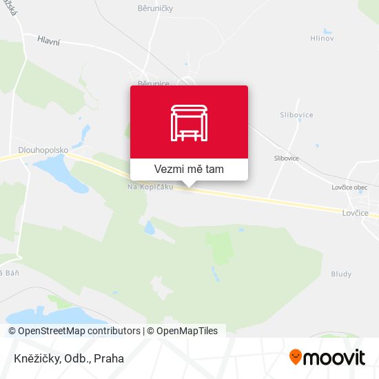 Kněžičky, Odb. mapa