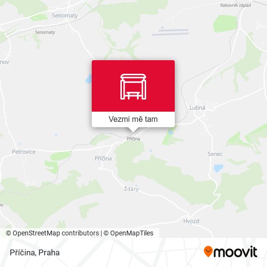 Příčina mapa