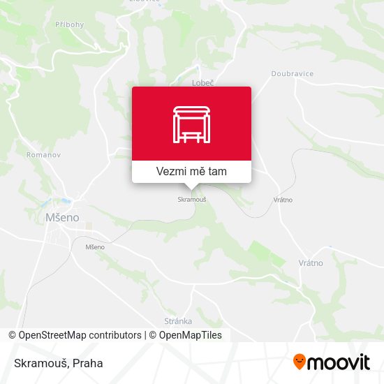 Skramouš mapa