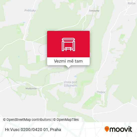 Hr.Vusc 0200/0420 01 mapa
