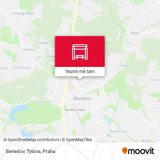 Benešov, Tylova mapa