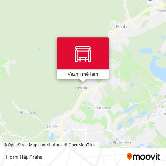 Horní Háj mapa