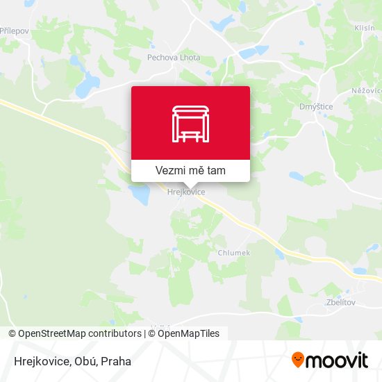 Hrejkovice, Obú mapa
