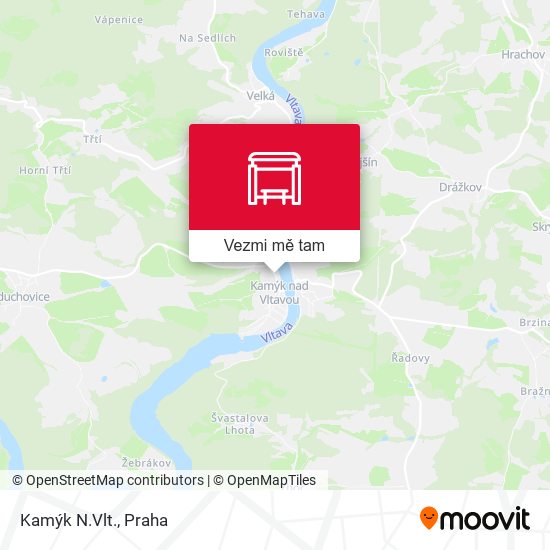 Kamýk N.Vlt. mapa