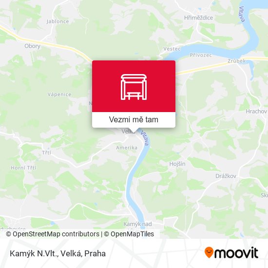 Kamýk N.Vlt., Velká mapa