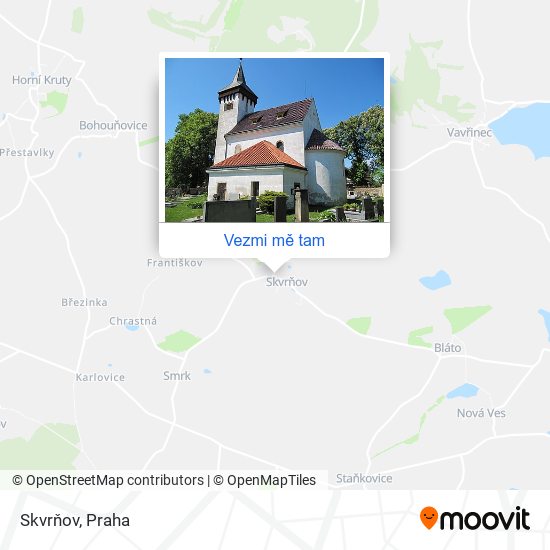Skvrňov mapa
