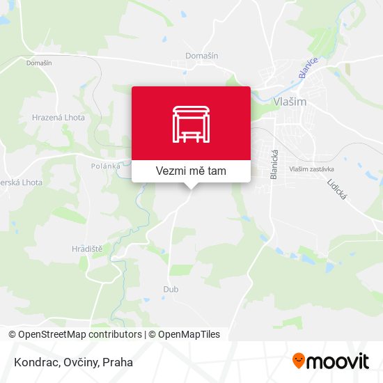 Kondrac, Ovčiny mapa