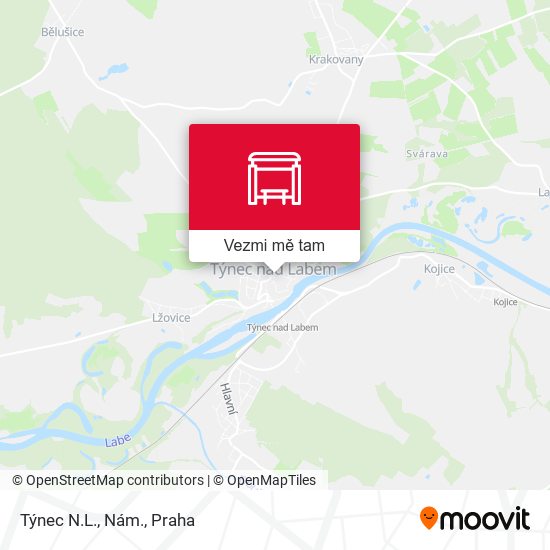 Týnec N.L., Nám. mapa