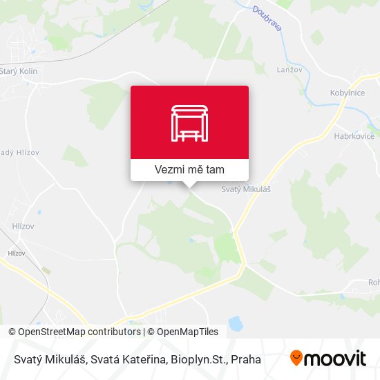 Svatý Mikuláš, Svatá Kateřina, Bioplyn.St. mapa