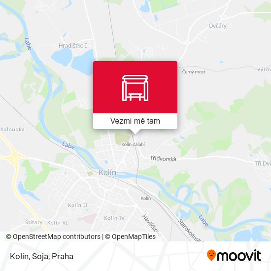 Kolín, Soja mapa